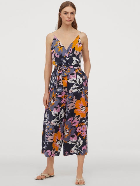 

H&M Women Multicoloured Cropped Jumpsuit, Multi