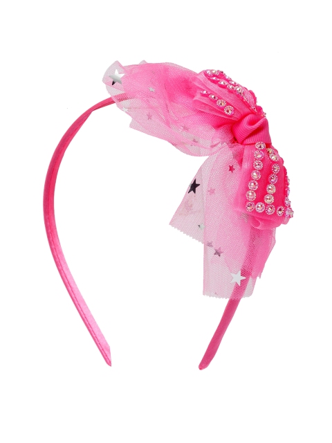 

Stoln Fuchsia Pink Embellished Hairband