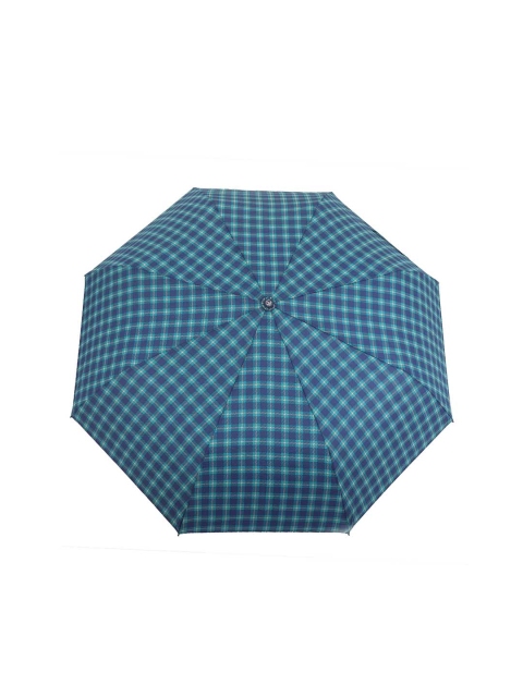 

FabSeasons Unisex Blue Checked 3 Fold Semi-Automatic Umbrella