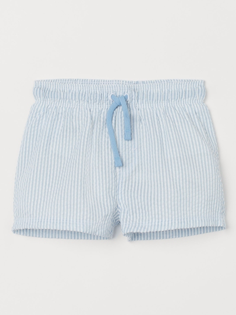 

H&M Boys Blue Striped Patterned Swim Shorts