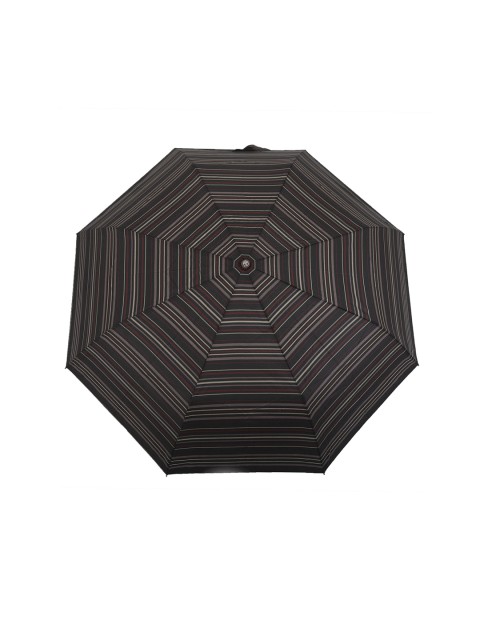 

FabSeasons Unisex Brown & Maroon Striped 3 Fold Semi-Automatic Umbrella