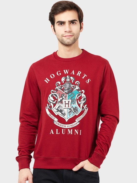 

Free Authority Men Red & White Harry Potter Printed Pullover Sweatshirt