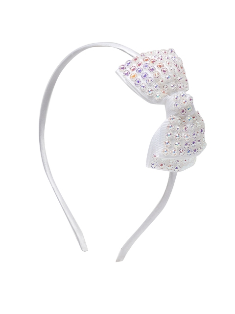 

Stoln Girls White Embellished Hairband