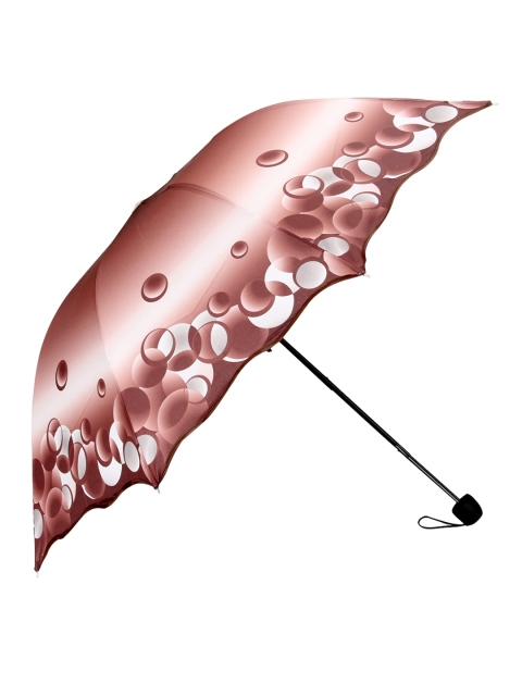 

FabSeasons Unisex Brown & White Digital Printed 3 Fold Fancy Manual Umbrella