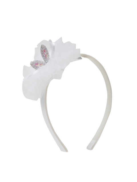 

Stoln White Embellished Hairband