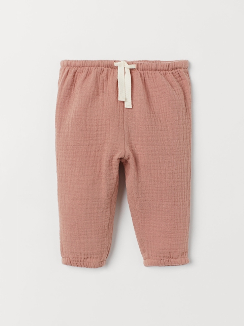 

H&M Kids Pink Double-Weave Trousers