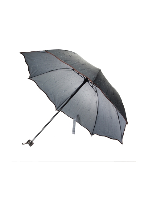 

FabSeasons Unisex Grey Printed 3 Fold Fancy Umbrella