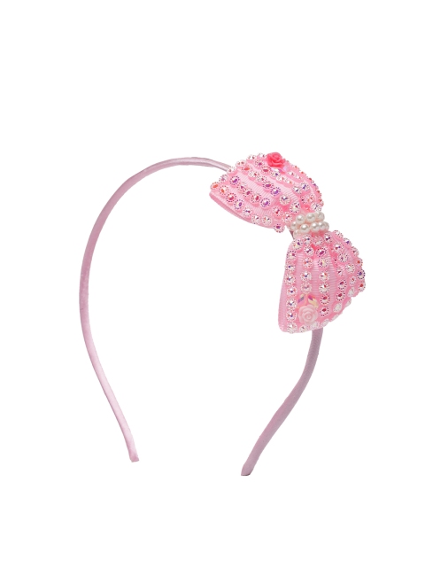 

Stoln Girls Pink Embellished Hairband