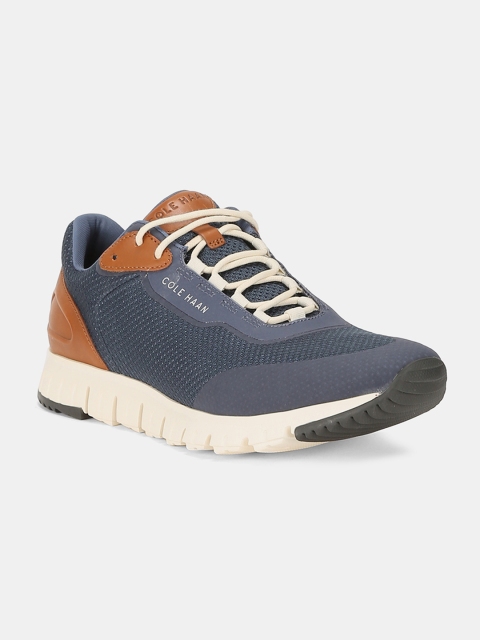 

Cole Haan Men Blue Sneakers