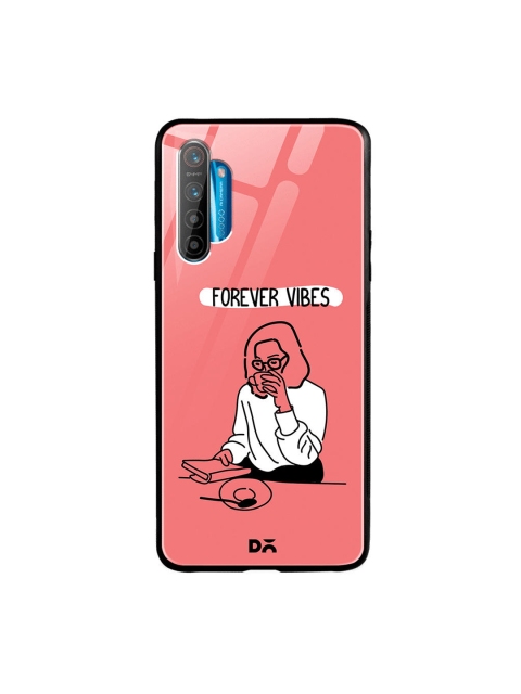 DailyObjects Pink Forever Vibes Oppo Realme XT Glass Case Cover