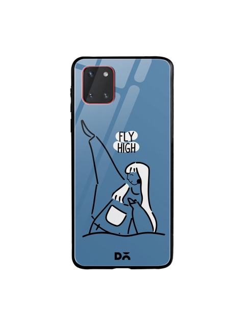 

DailyObjects Blue & White Flying High Samsung Galaxy Note 10 Lite Glass Case Cover