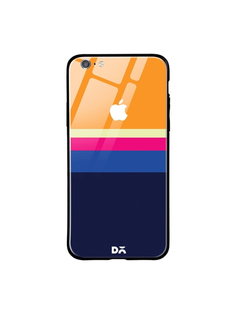 

DailyObjects Blue & Yellow Glass Case Cover iPhone 6 Case Cover