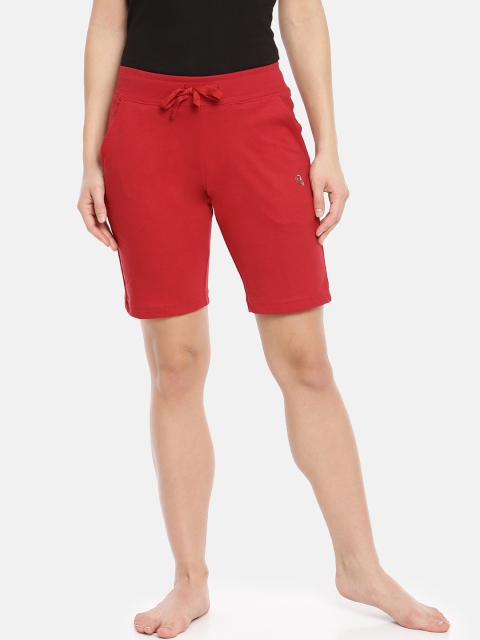

Macrowoman W-Series Women Red Lounge Shorts