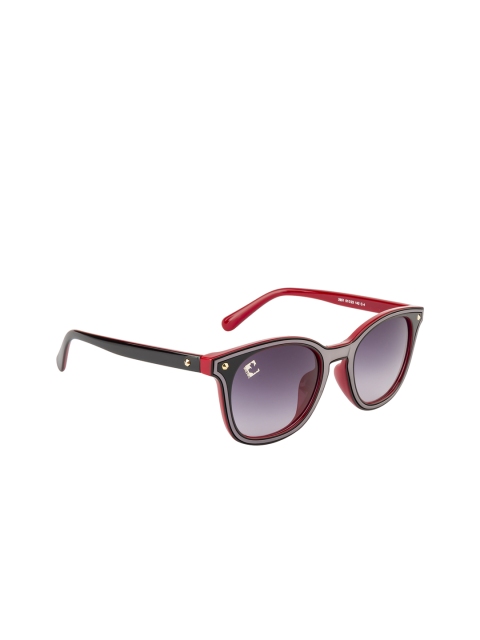 

Clark N Palmer Unisex UV Protected Wayfarer Sunglasses CNP-2651-C4, Purple