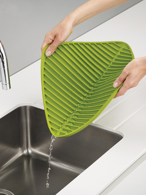 

Joseph Joseph Green Flume Folding Small Draining Mat