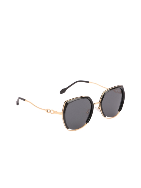 

MARC LOUIS Women Polarised & UV Protected Lens Square Sunglasses MLY20224T1SG, Grey
