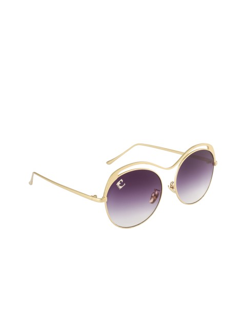 

Clark N Palmer Unisex UV Protected Oval Sunglasses CNP-B5902-C3, Purple