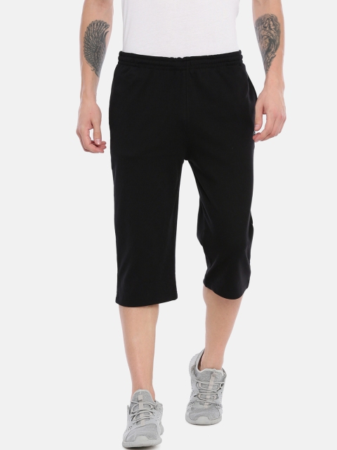 

Proline Active Men Black Solid Regular Fit Sports Shorts