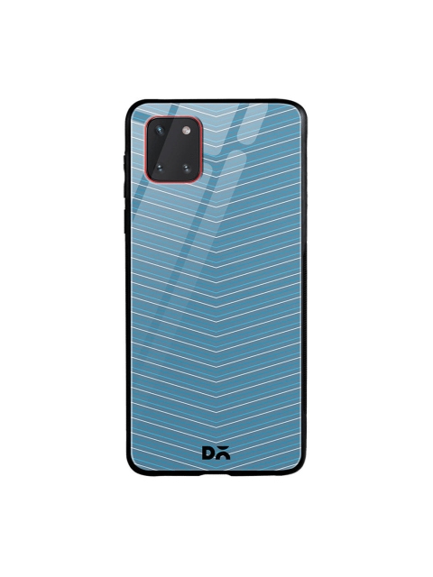 

DailyObjects Blue & White Blueberry Broken Twills Samsung Galaxy Note 10 Lite Glass Mobile Case Cover
