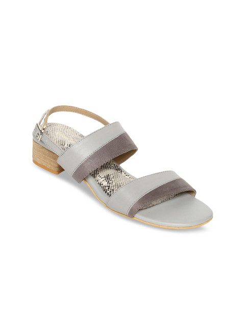 

Milano Torre Women Taupe & Brown Colourblocked Block Heels