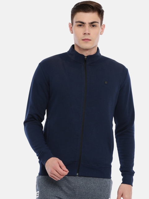 

Proline Active Men Navy Blue Solid Sweatshirt