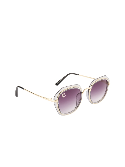 

Clark N Palmer Women Square Sunglasses CNP-E90113-C3, Purple