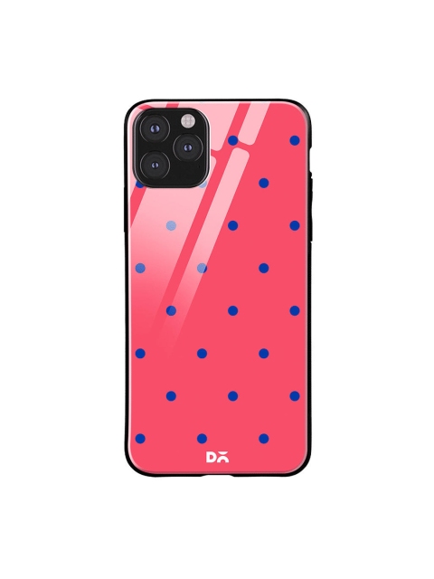 

DailyObjects Pink & Blue Bubbles Candy iPhone 11 Pro Max Glass Mobile Case Cover