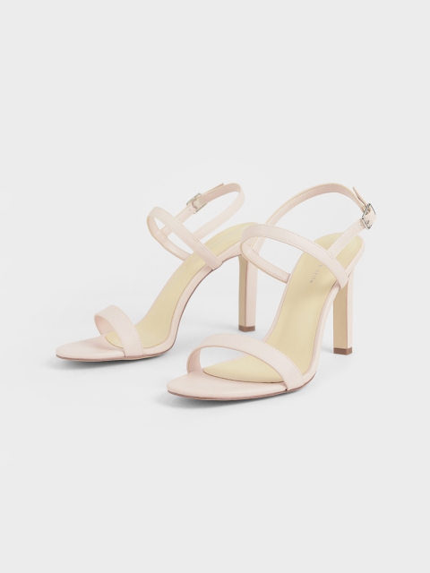 

CHARLES & KEITH Women Pink Solid Heels
