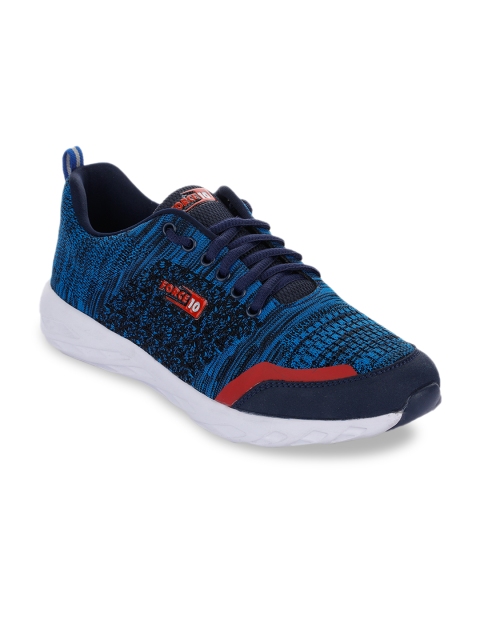 

Liberty Men Blue & Red Mesh Running Shoes