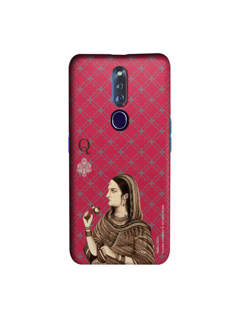 

macmerise Pink & Brown India Circus Ban Ja Rani Sublime Oppo F11 Pro Case