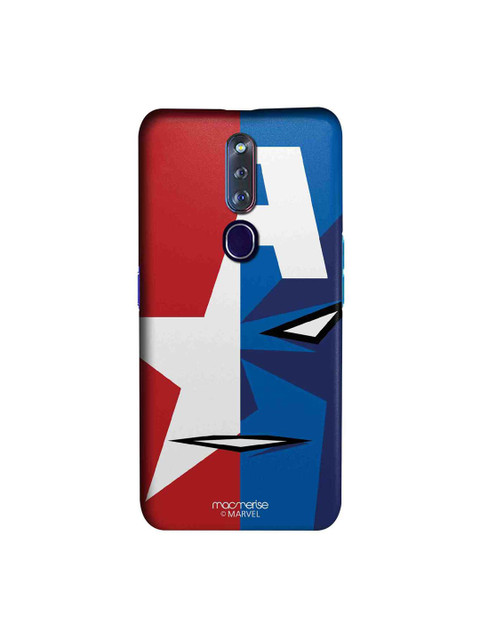 

macmerise Blue & Red Captain America Sublime Oppo F11 Pro Back Case