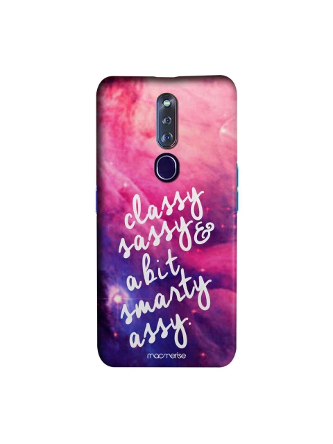 

macmerise Pink & Blue Smarty Assy Illustration Sublime Oppo F11 Pro Case