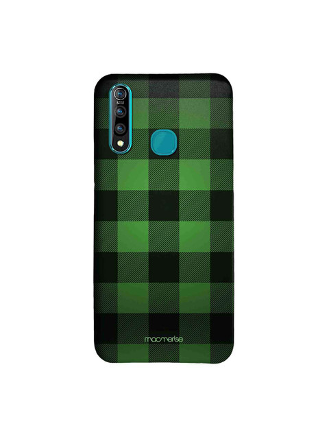 

macmerise Green & Black Checkmate Sublime Vivo Z1 Pro Back Cover