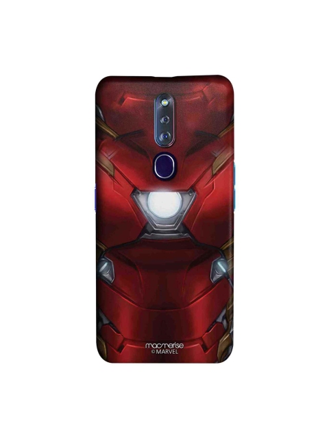 

macmerise Red & Grey Marvel Comics Suit up Ironman Sublime Oppo F11 Pro Case