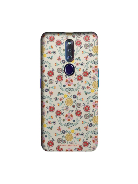 

macmerise Off-White & Red Payal Singhal Spring Sublime Oppo F11 Pro Phone Cover