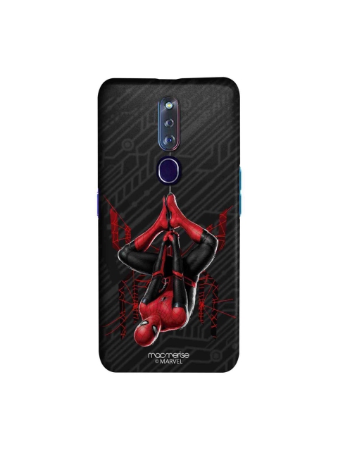 

macmerise Black & Red Marvel Comics Spiderman Tingle Sublime Oppo F11 Pro Back Case