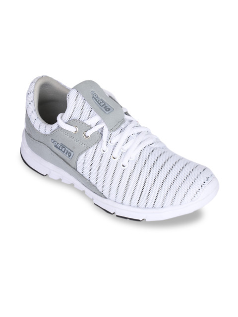 

Liberty Women White Mesh Running Shoes