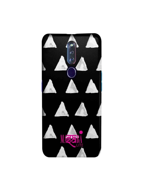 macmerise Black & White Masaba Cone Sublime Oppo F11 Pro Back Case