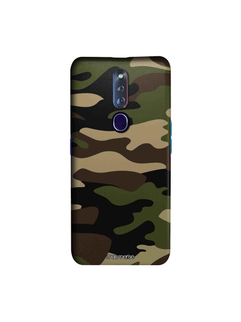 

macmerise Olive Green & Beige Camo Military Sublime Oppo F11 Pro Mobile Case