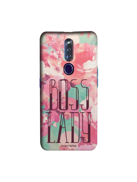 

macmerise Pink & Green Macmerise Illustrations Boss Lady Oppo F11 Pro Back Case