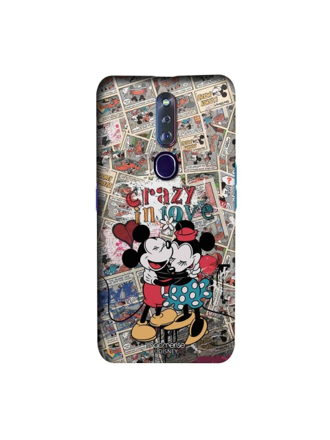 

macmerise Grey & Red Crazy in love Disney Sublime Oppo F11 Pro Case