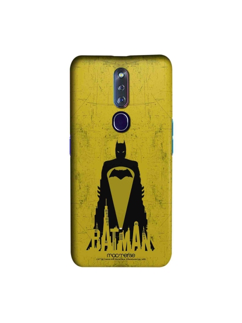 

macmerise Yellow & Black Batman Printed Oppo F11 Pro Case