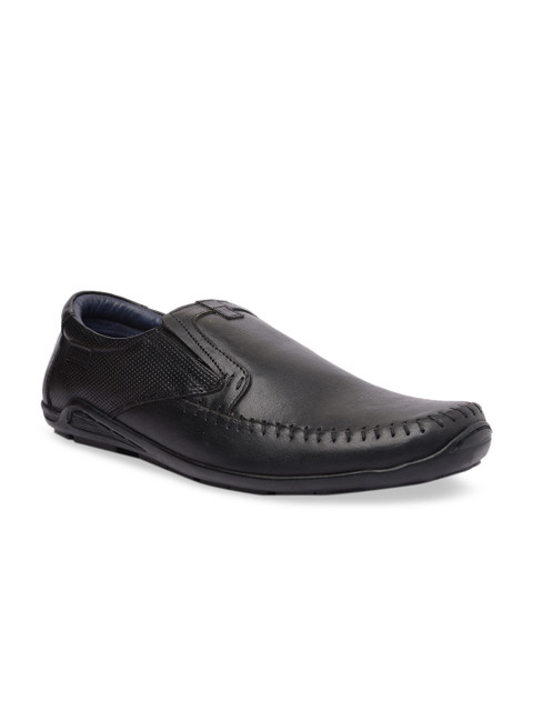 

Buckaroo Men Black Solid CURTIS Leather Loafers