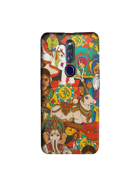 

macmerise Yellow & Beige Namaste India Sublime Oppo F11 Pro Back Case