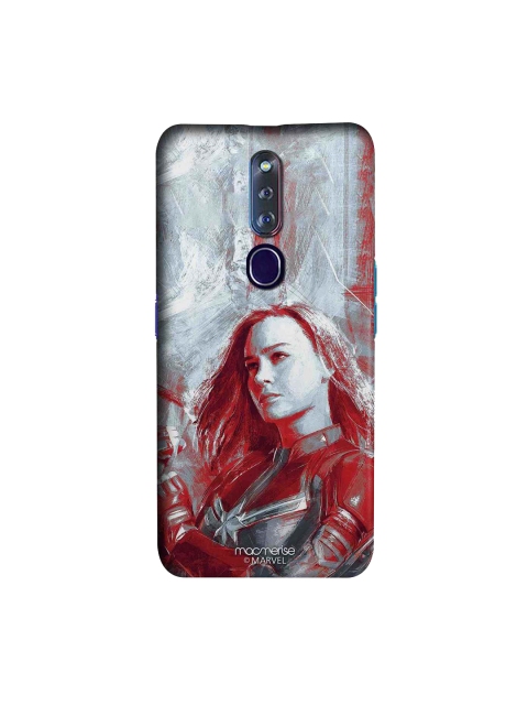 

macmerise Charcoal Grey & Red Marvel Comics Oppo F11 Pro Case