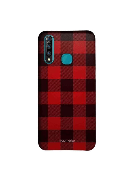 

macmerise Red & Black Checkmate Sublime Vivo Z1 Pro Back Cover