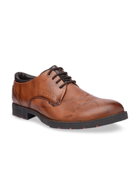 

Buckaroo Men Brown Solid DISNEY Leather Derbys