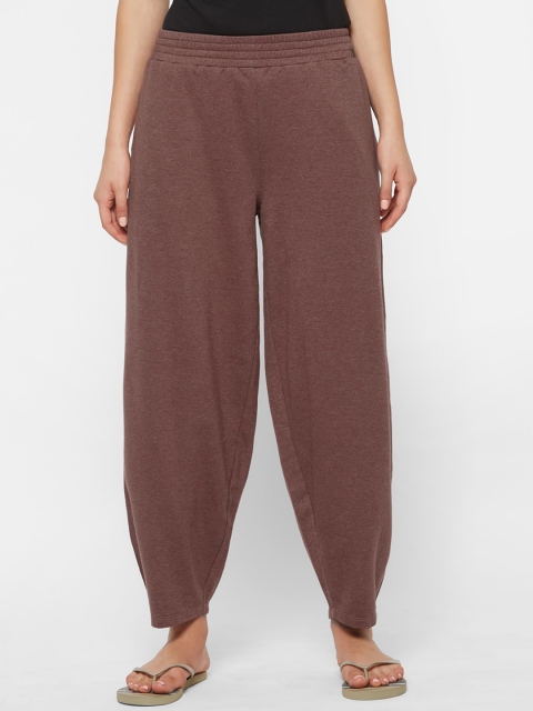 

Mystere Paris Women Brown Solid Classic Winter Lounge Pants