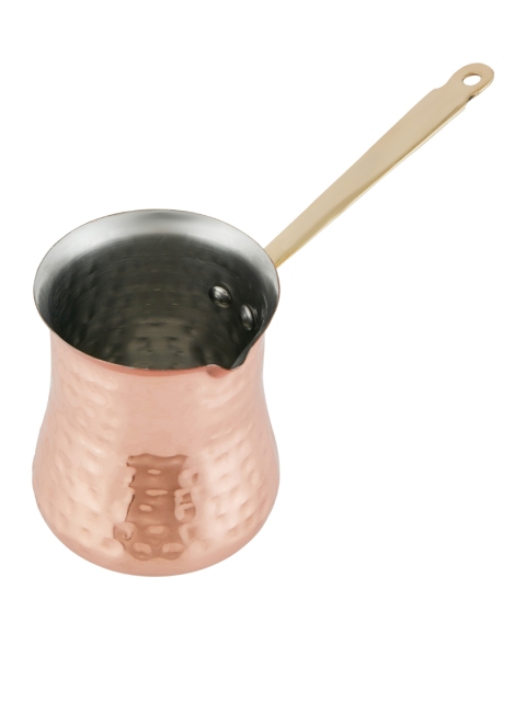 

SONG BIRD Copper-Toned Textured Small Curry Server