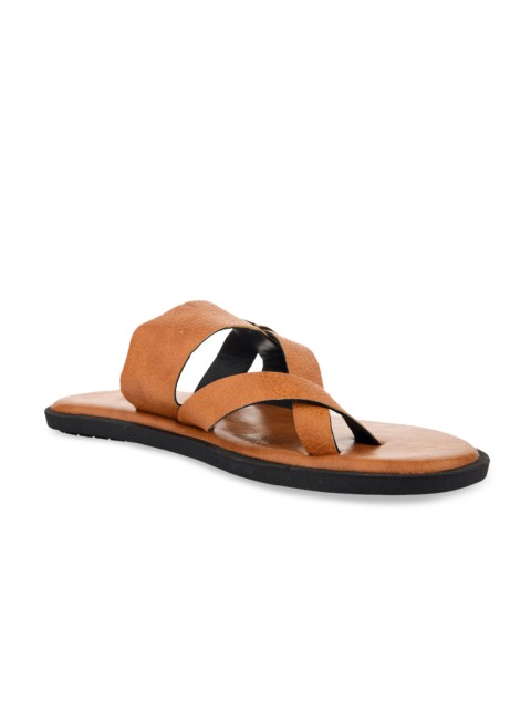 

WCFC Men Brown Solid Comfort Sandals
